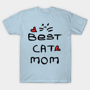 Best cat mom T-Shirt